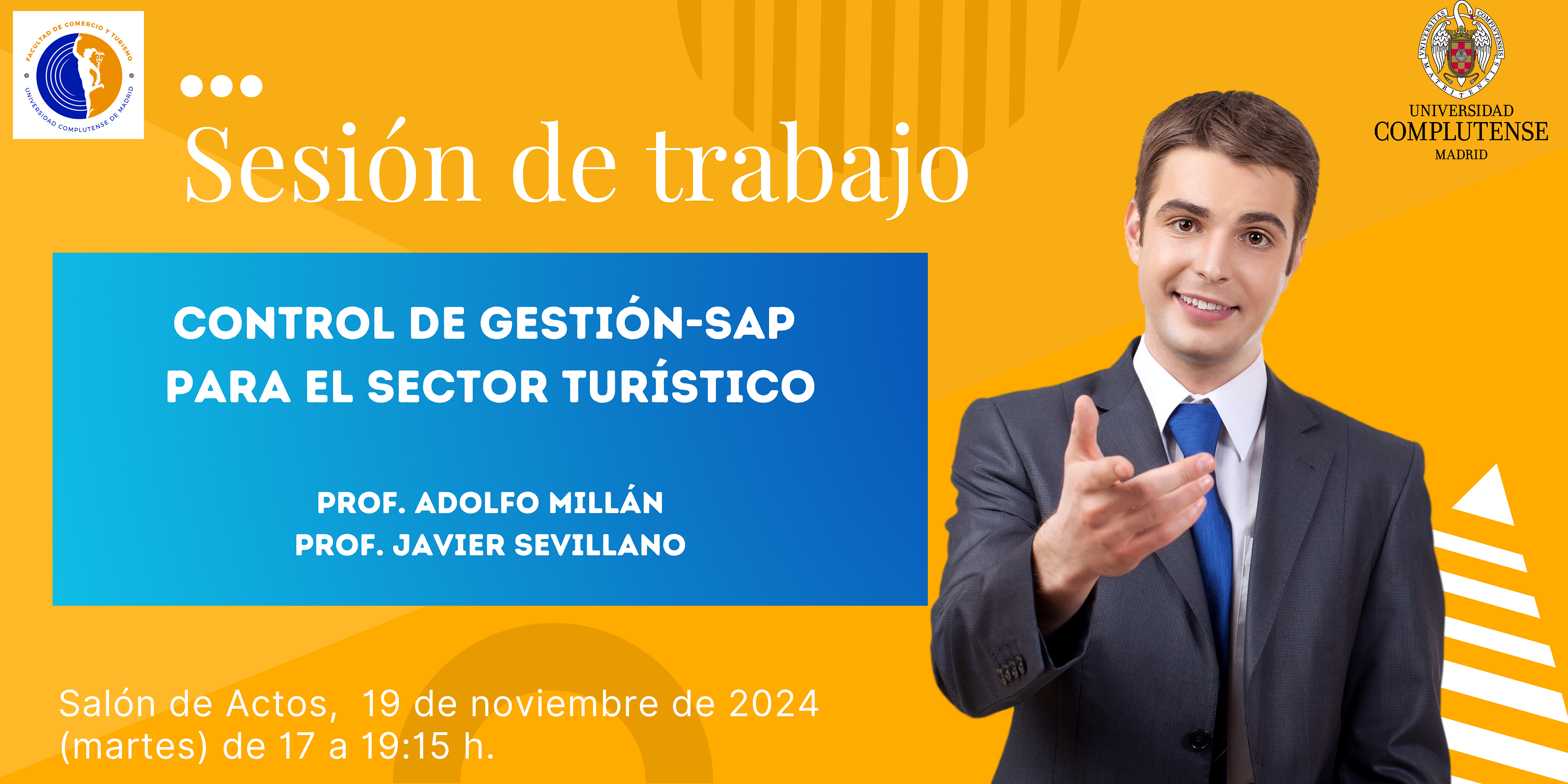 SESIÓN DE TRABAJO CONTROL DE GESTIÓN-SAP PARA EL SECTOR TURÍSTICO